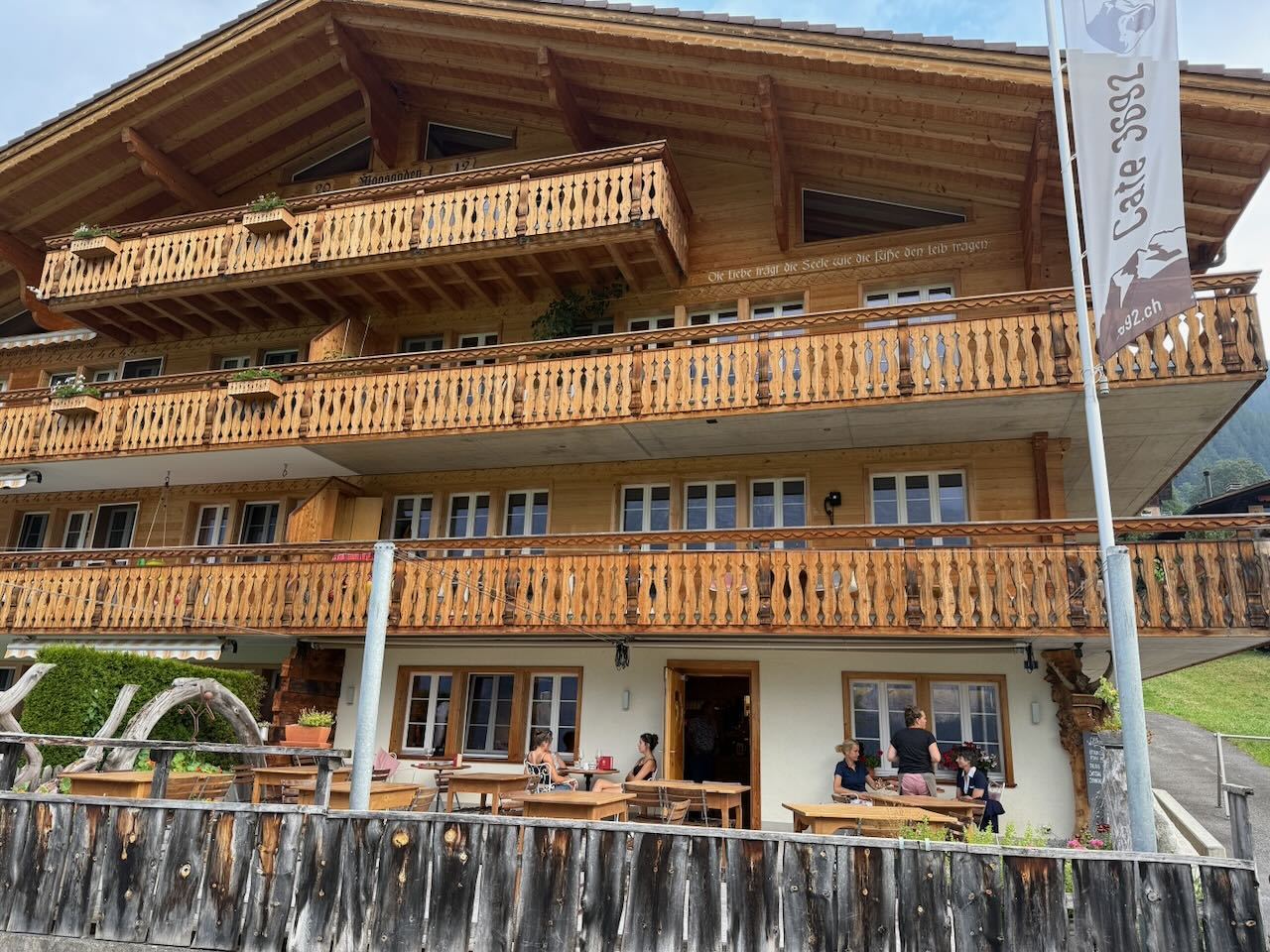 Exterior of the building on Terrassenweg